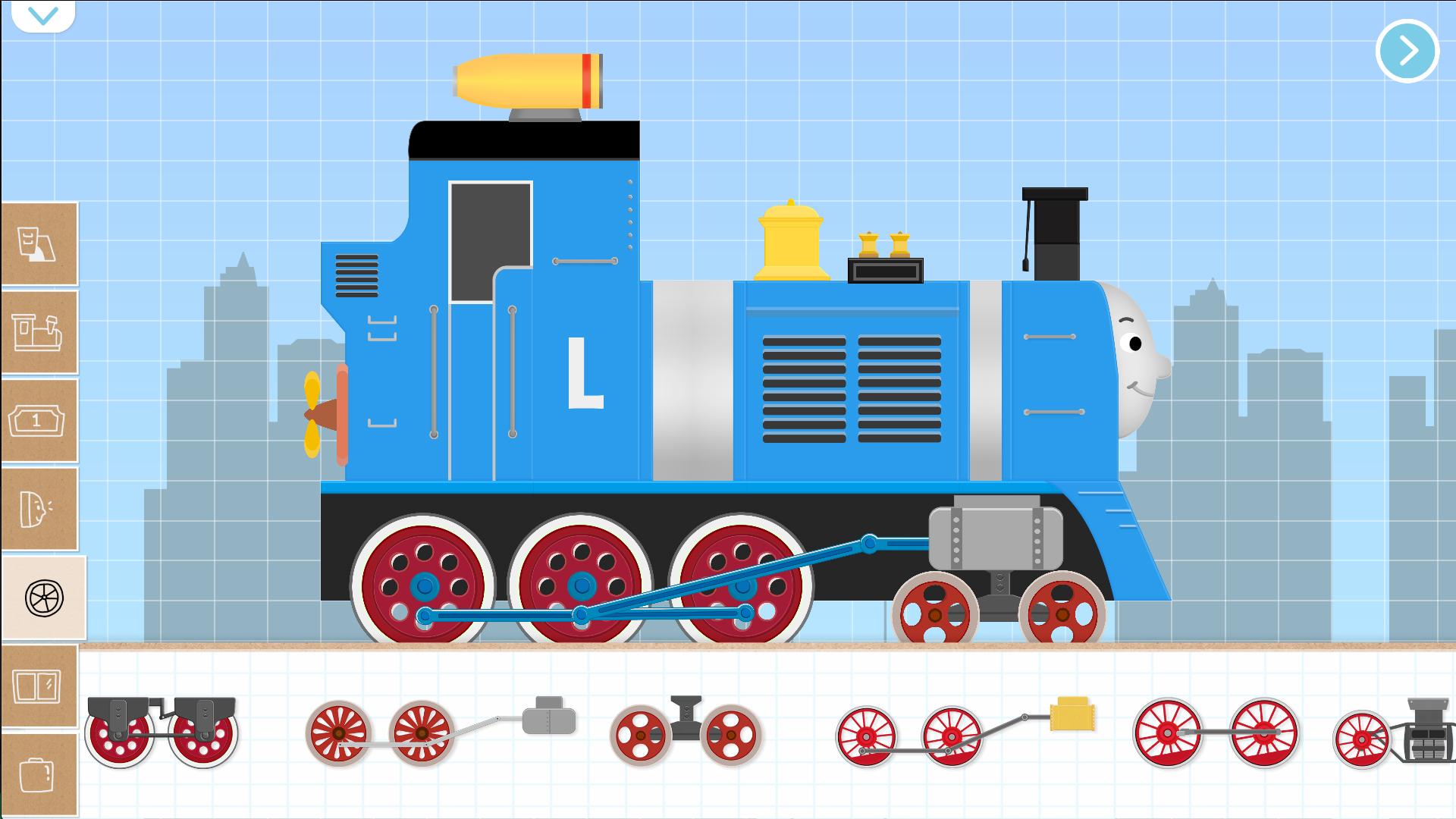 اسکرین شات 1 بازی Labo Brick Train Game For Kids