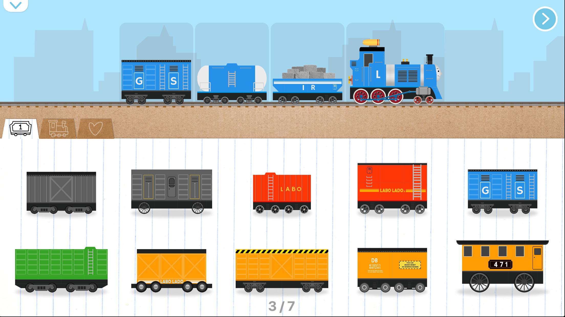 اسکرین شات 6 بازی Labo Brick Train Game For Kids