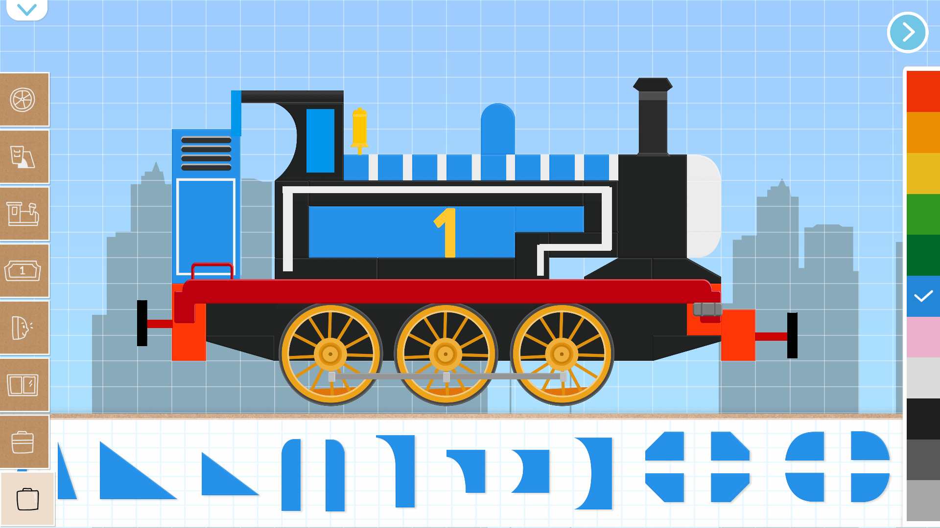اسکرین شات 6 بازی Labo Brick Train Game For Kids