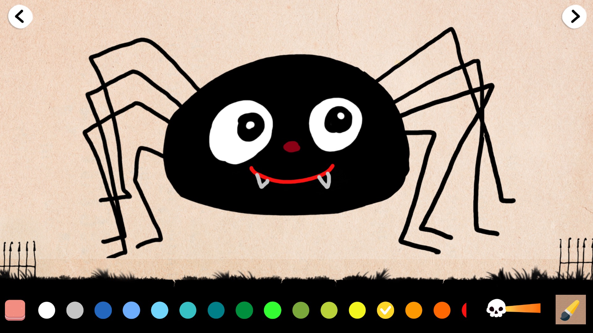 اسکرین شات 5 بازی Labo Halloween Car-Kids Game