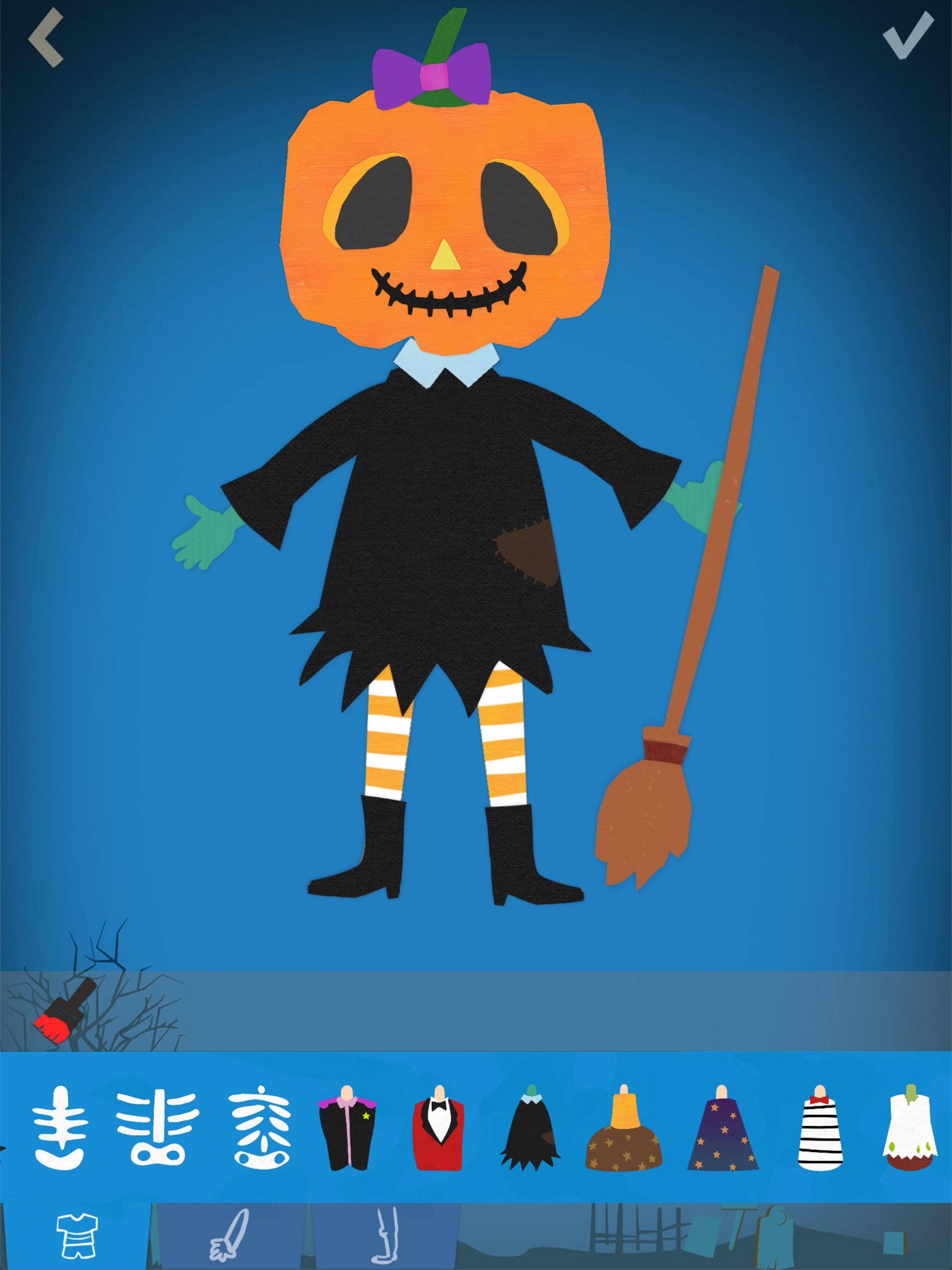 اسکرین شات 3 بازی Labo Halloween Paperman
