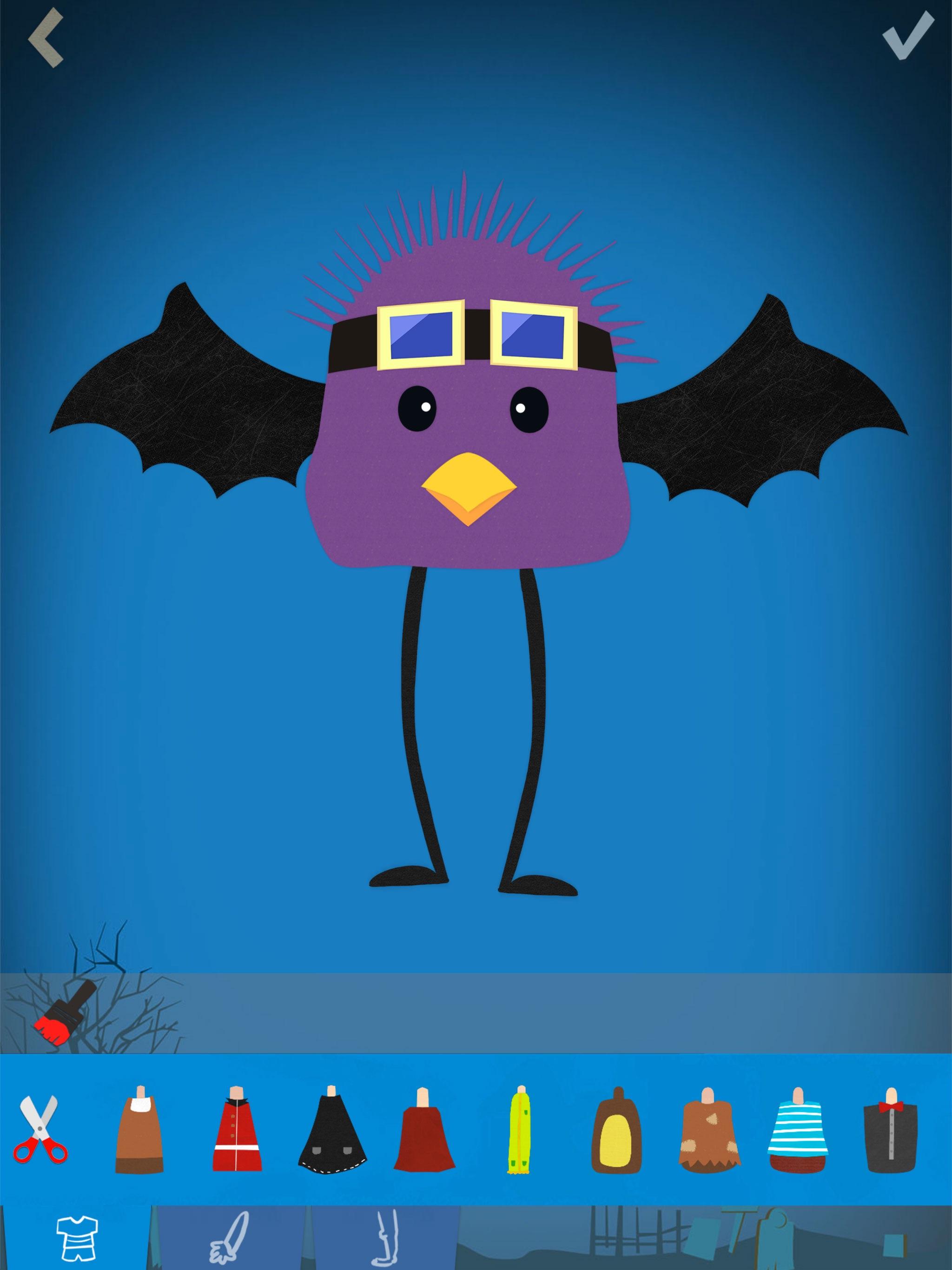 اسکرین شات 2 بازی Labo Halloween Paperman