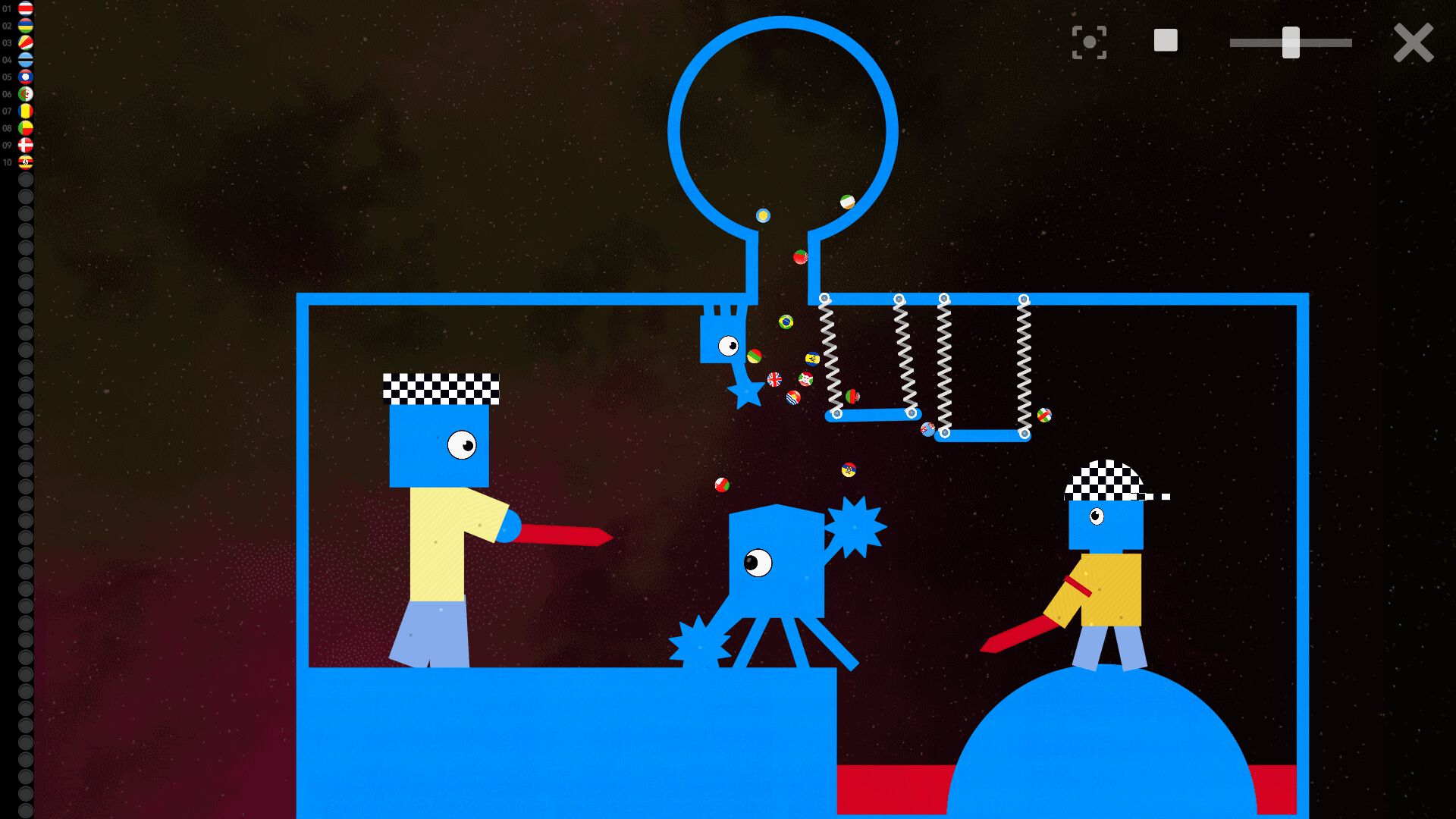 اسکرین شات 1 بازی Labo Marble Race:Stem Game