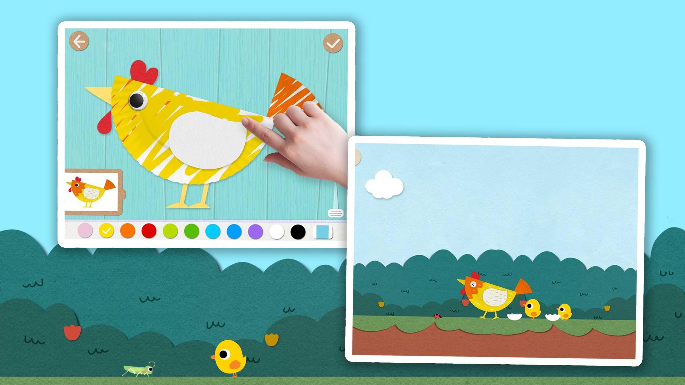 اسکرین شات 1 بازی Paper Plate Art & Craft Game f