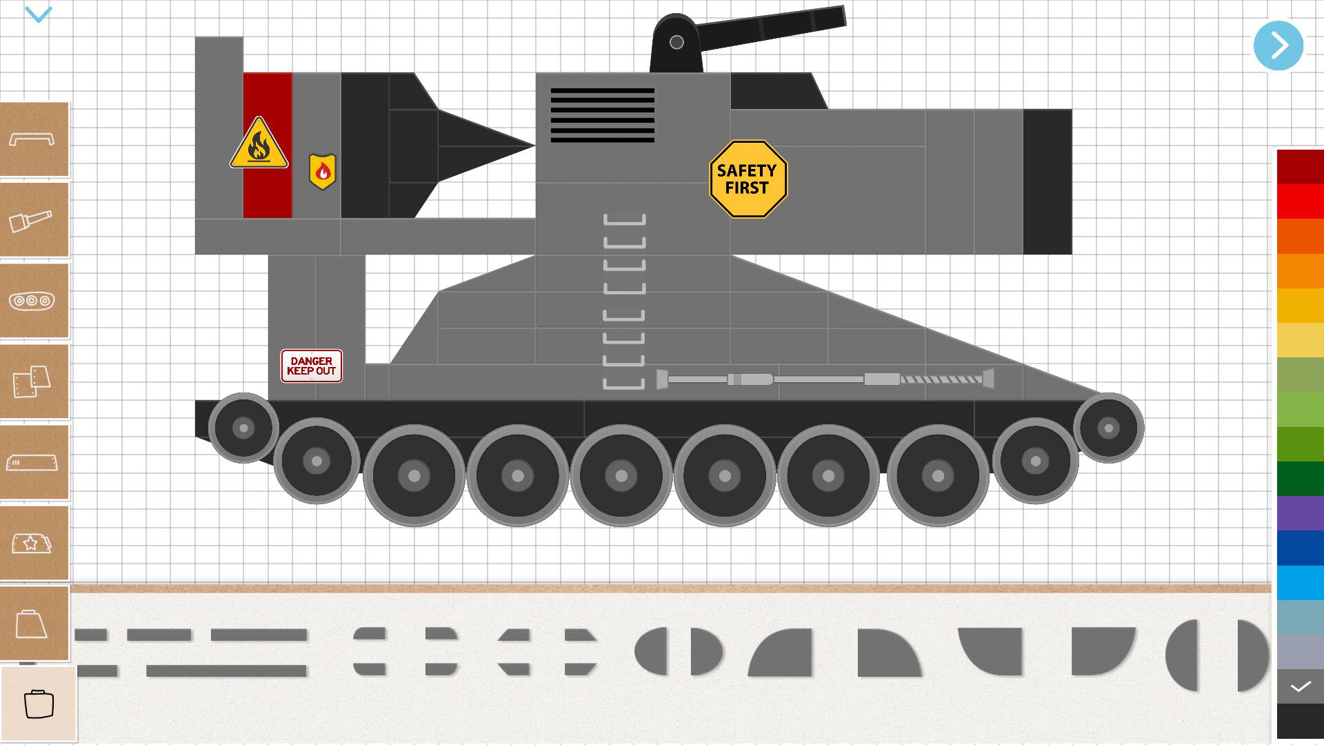 اسکرین شات 8 بازی Labo Tank-Armored Car & Truck
