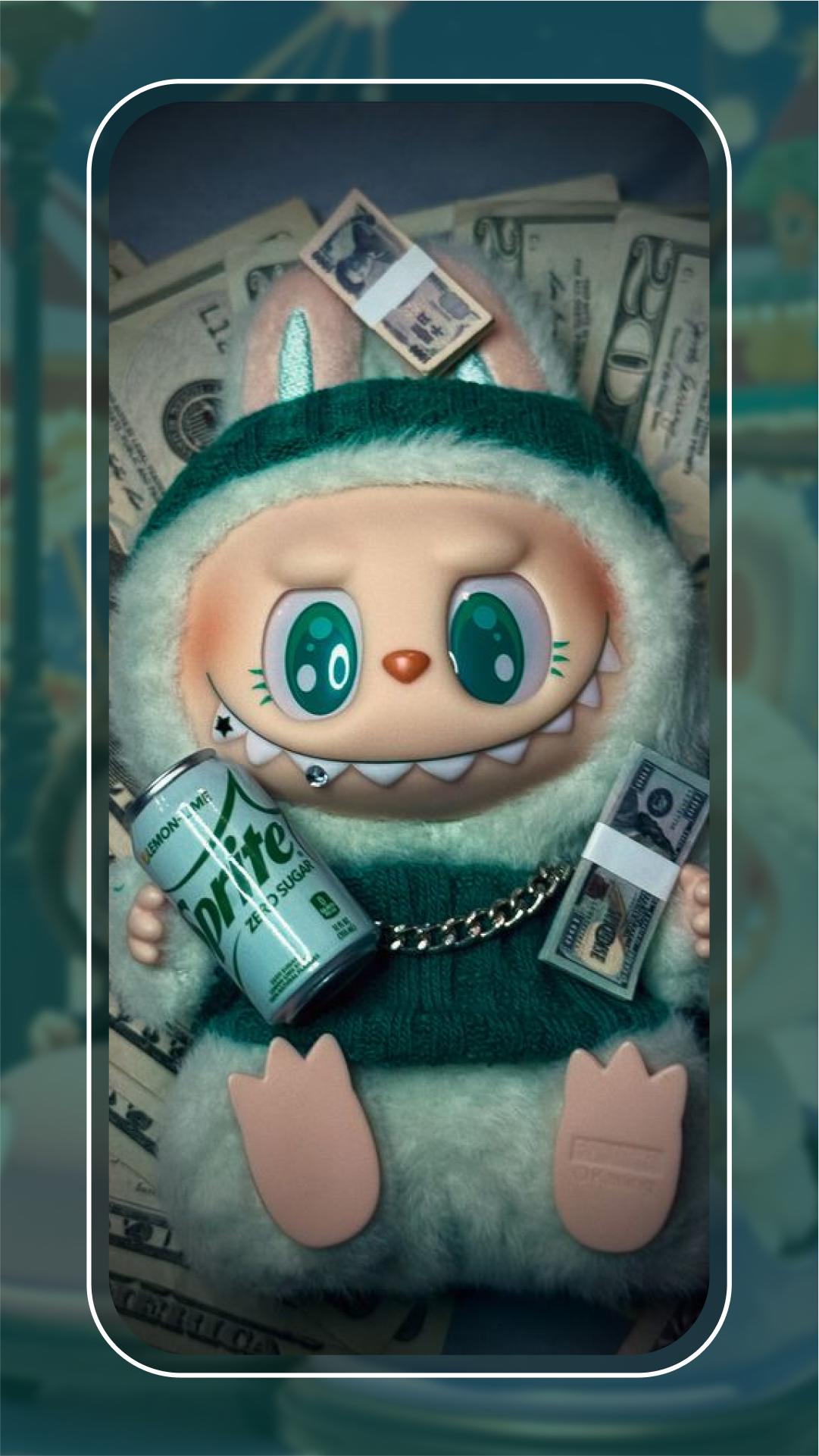 اسکرین شات 7 برنامه Labubu 4K Live Wallpapers HD