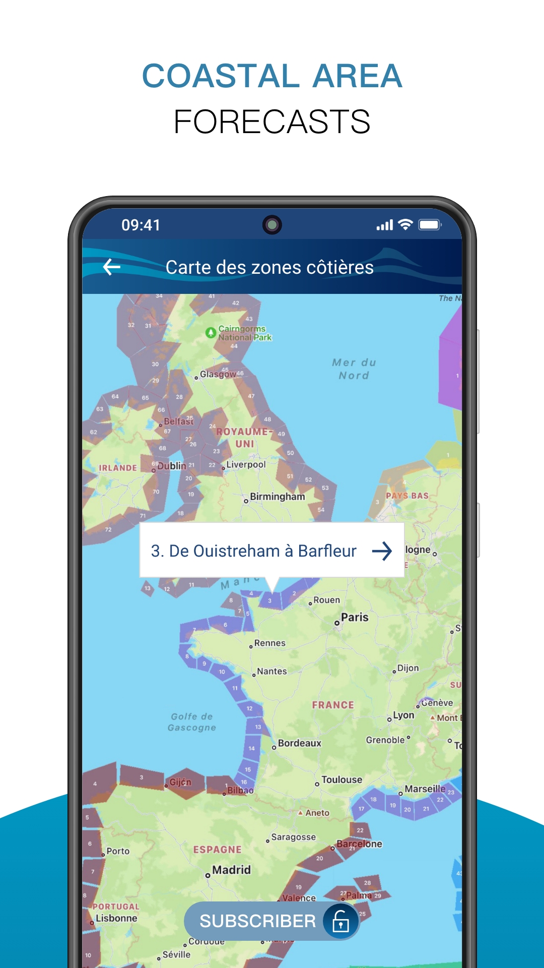 اسکرین شات 7 برنامه Météo Marine