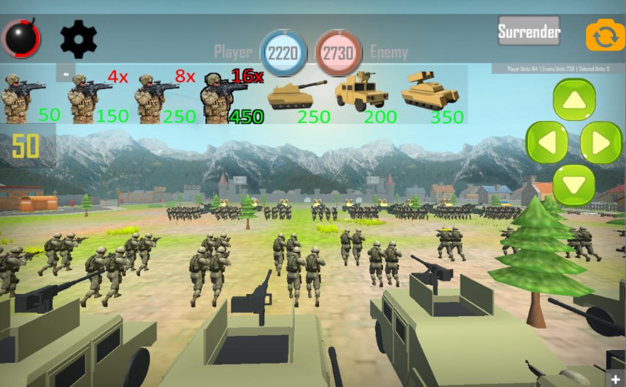اسکرین شات 4 بازی World War 3: European Wars RTS