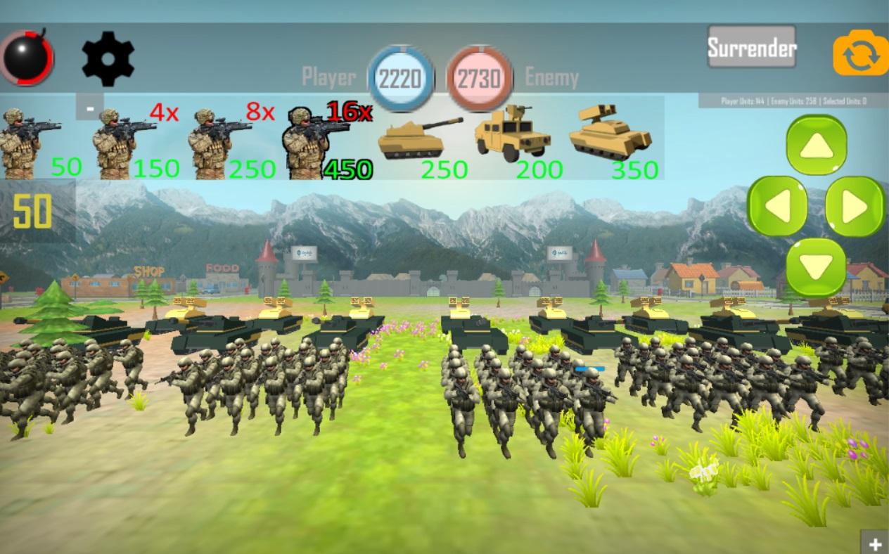 اسکرین شات 6 بازی World War 3: European Wars RTS
