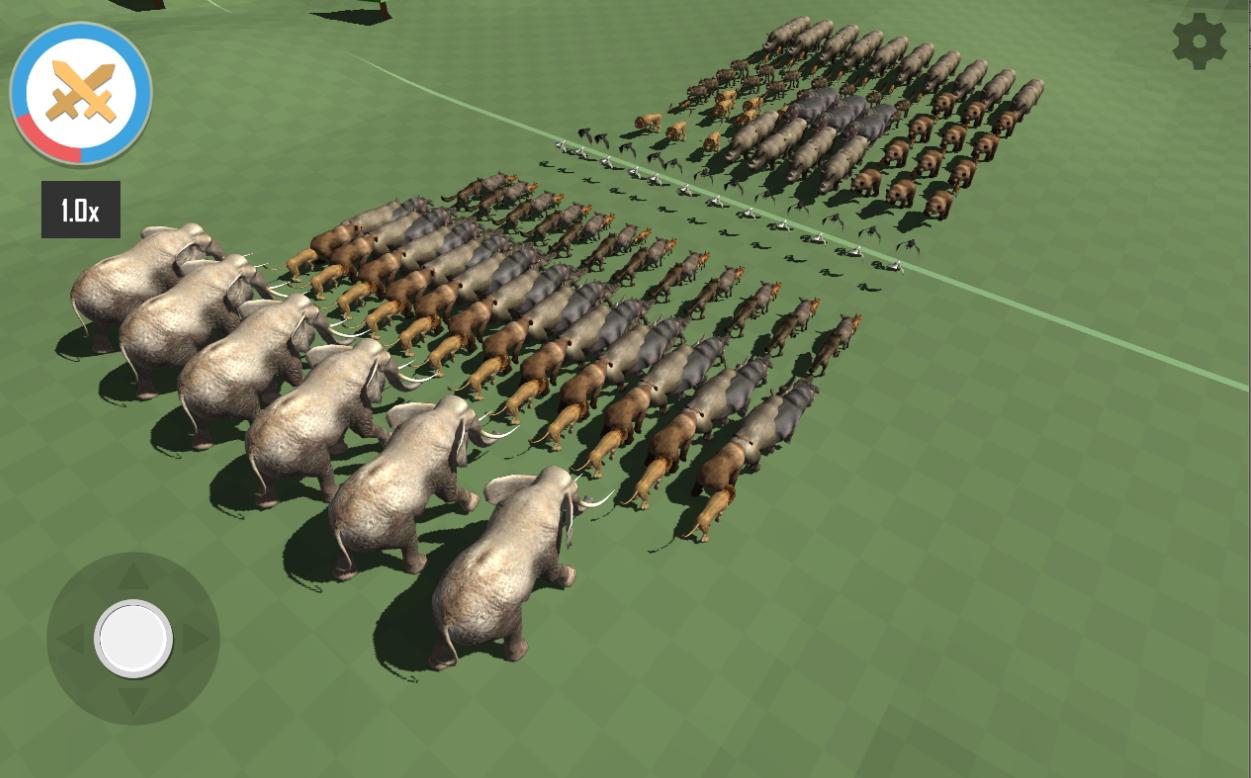 اسکرین شات 1 بازی Animal Epic Battle Simulator