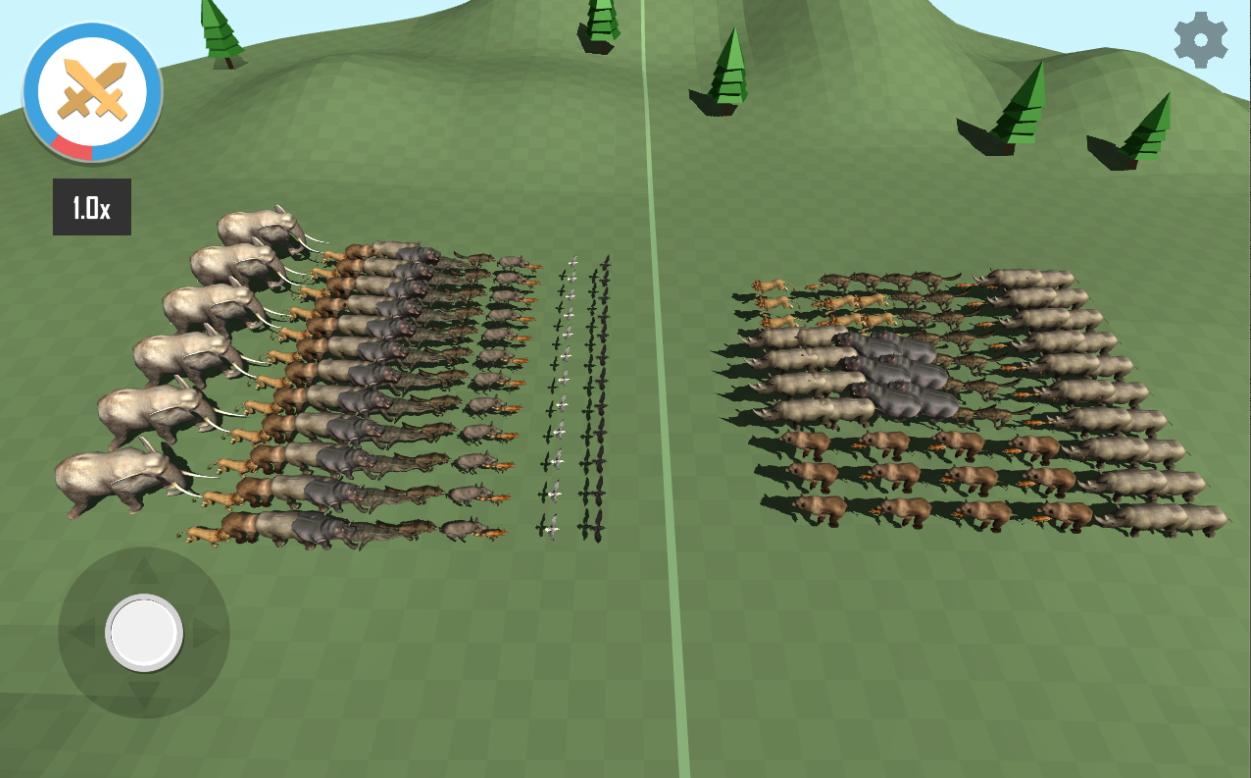 اسکرین شات 2 بازی Animal Epic Battle Simulator
