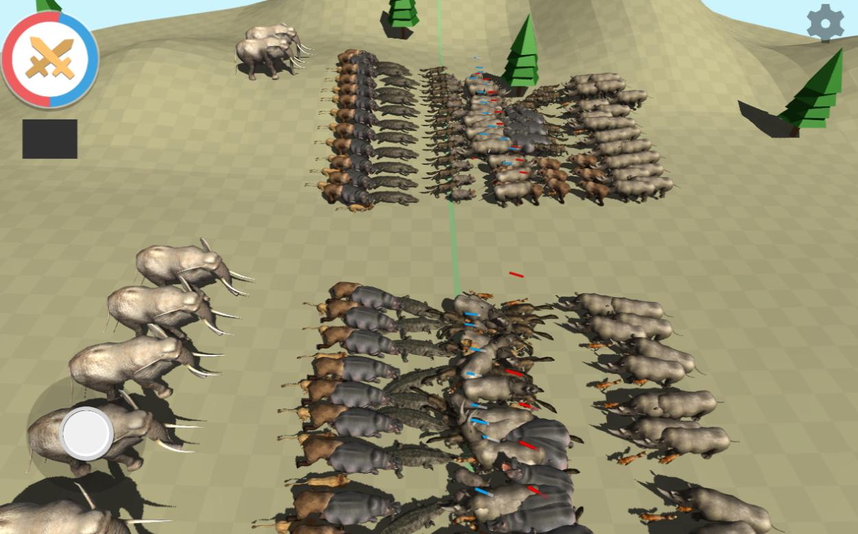 اسکرین شات 6 بازی Animal Epic Battle Simulator