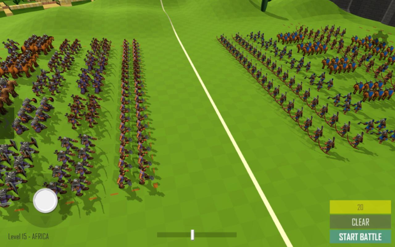 اسکرین شات 7 بازی Medieval Battle Simulator Game
