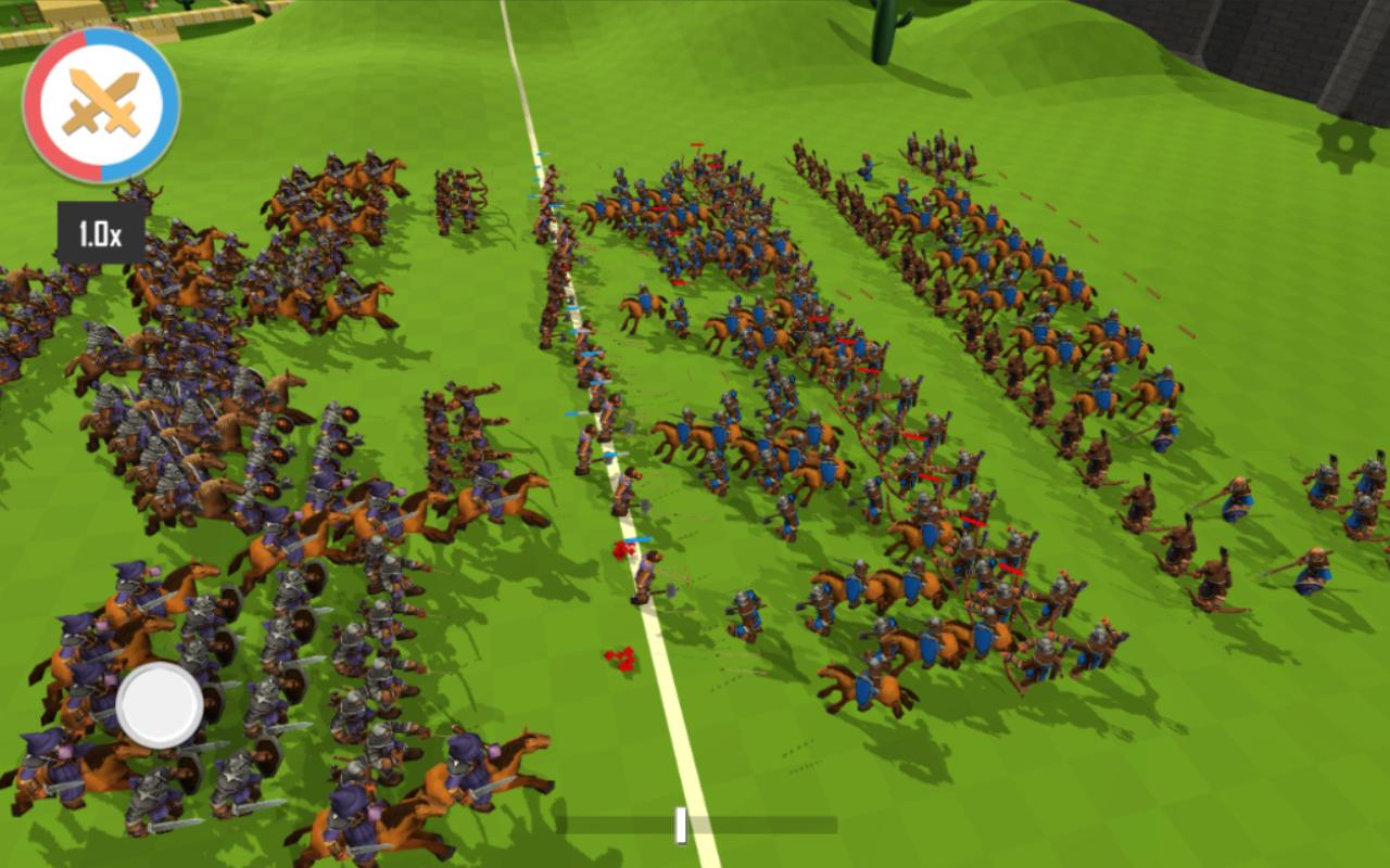 اسکرین شات 3 بازی Medieval Battle Simulator Game