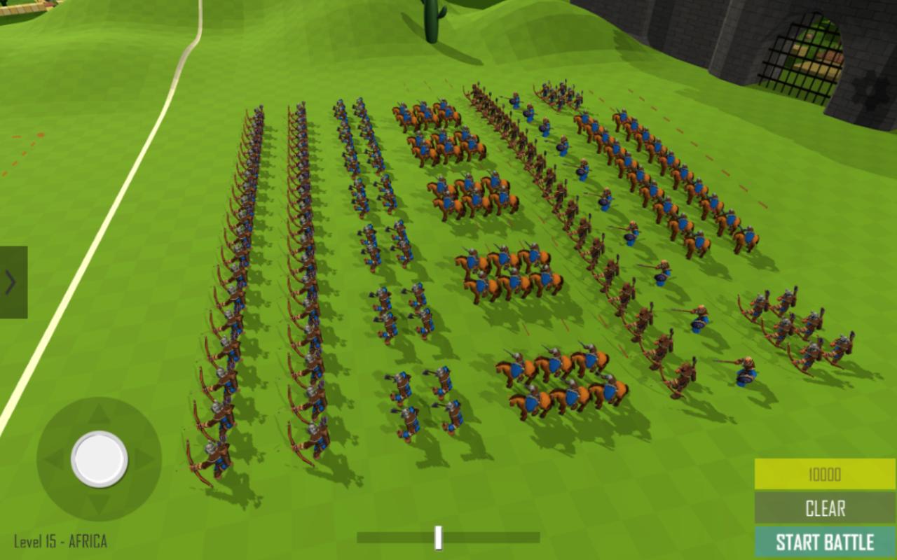 اسکرین شات 5 بازی Medieval Battle Simulator Game