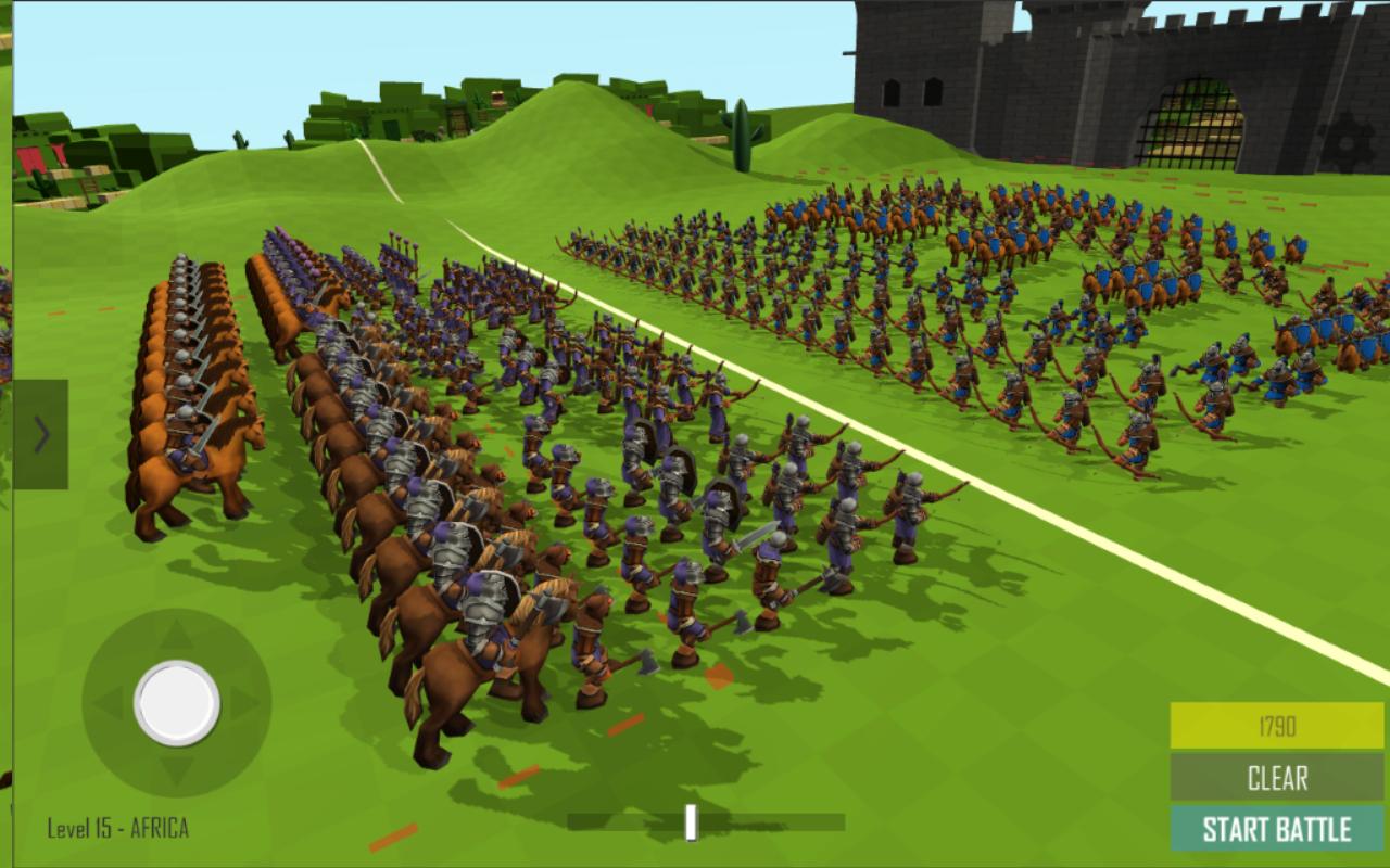 اسکرین شات 2 بازی Medieval Battle Simulator Game