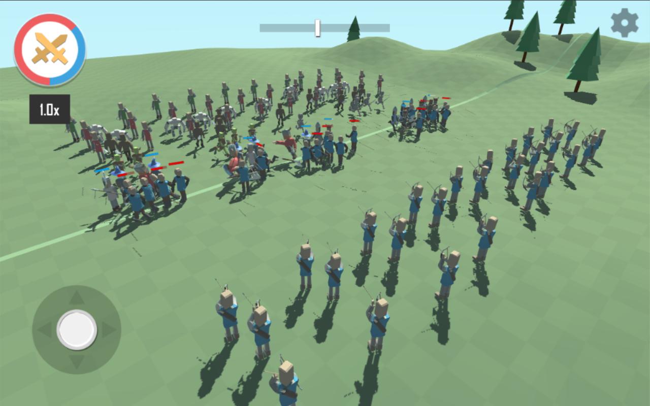 اسکرین شات 5 بازی Stick Epic War Simulator RTS
