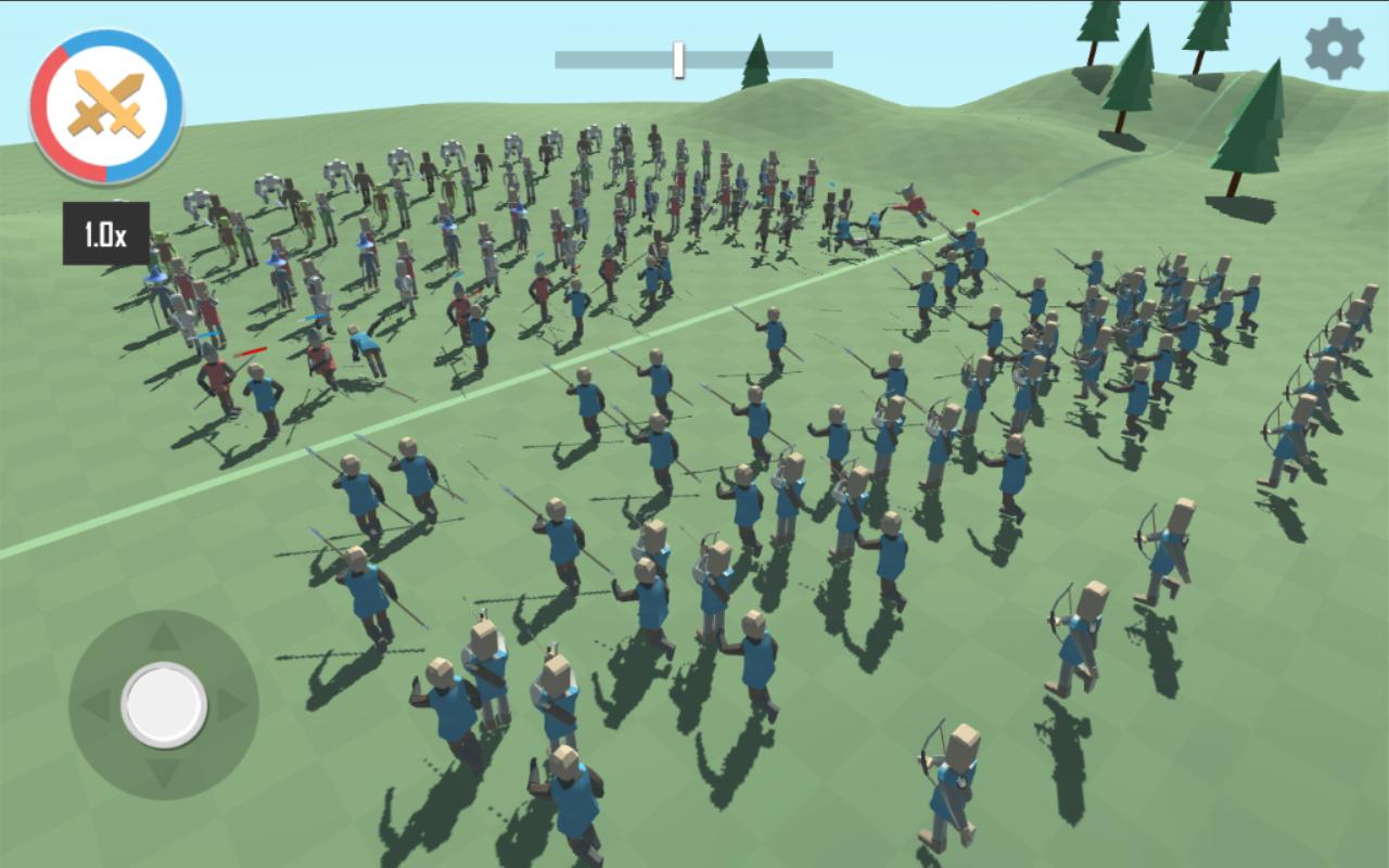 اسکرین شات 4 بازی Stick Epic War Simulator RTS