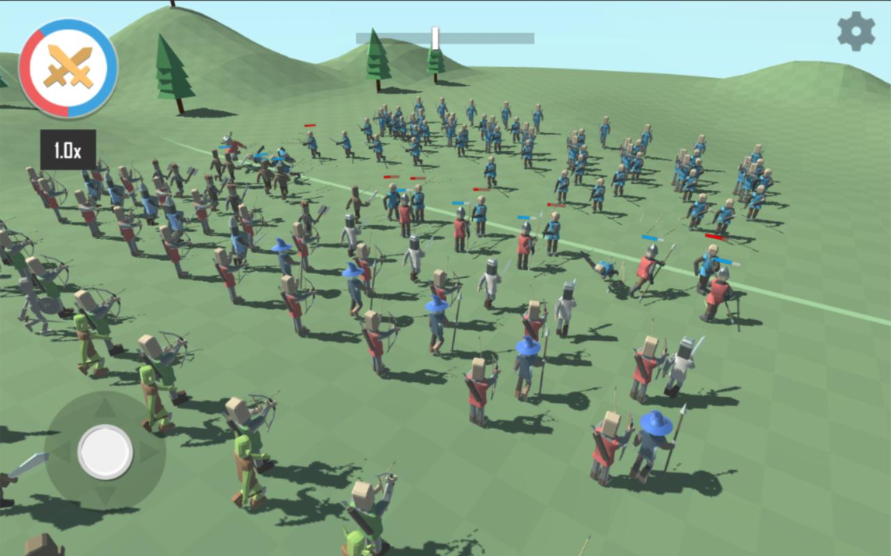 اسکرین شات 3 بازی Stick Epic War Simulator RTS
