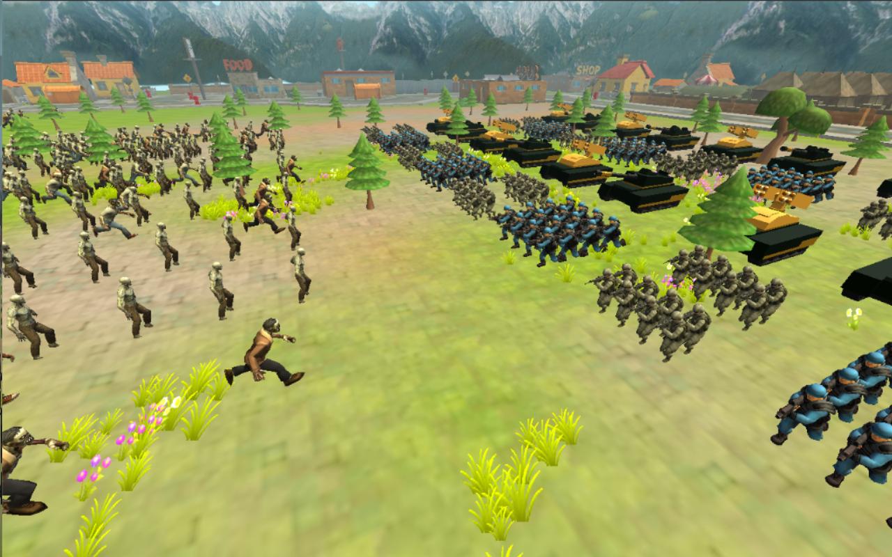 اسکرین شات 6 بازی Zombies: Real Time World War