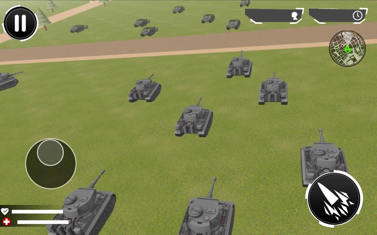 اسکرین شات 4 بازی Tanks World War 2 RPG Survival