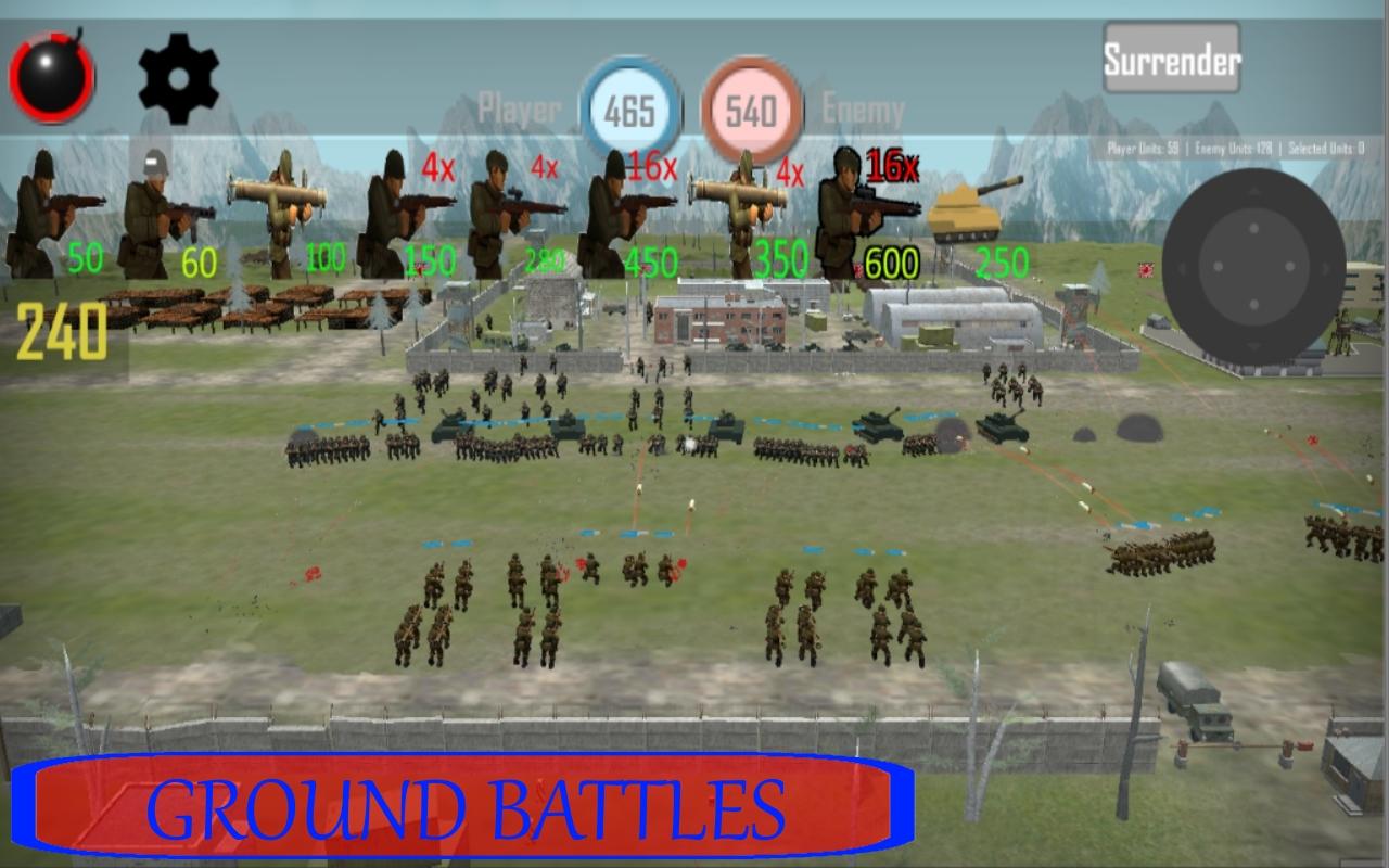 اسکرین شات 4 بازی World War II: USA & Japan Wars