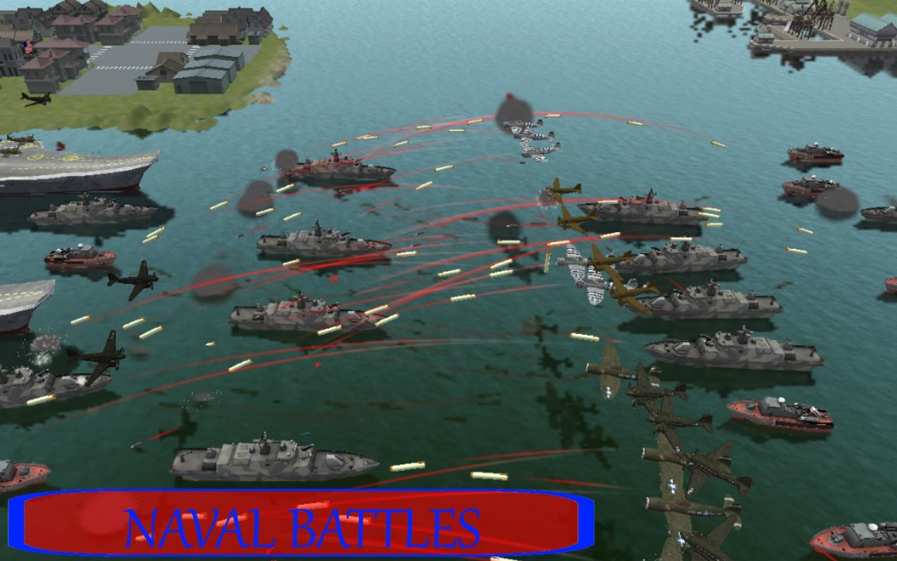 اسکرین شات 6 بازی World War II: USA & Japan Wars