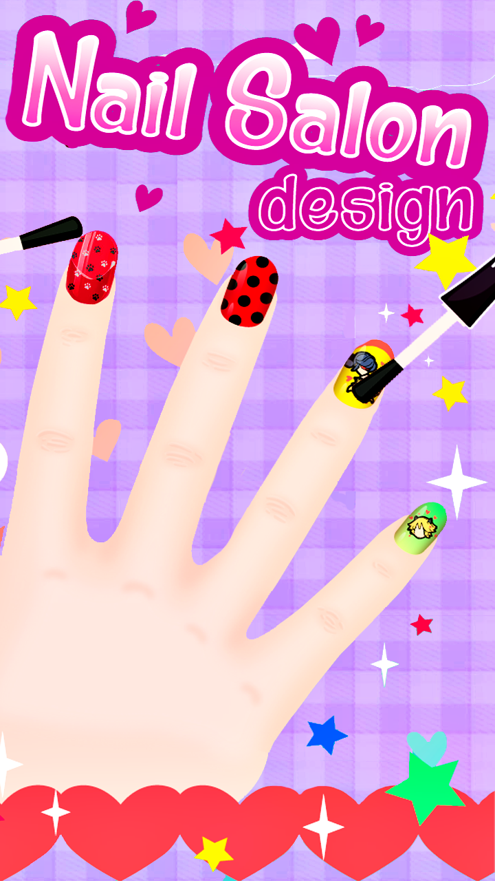اسکرین شات 2 بازی Fashion Ladybug Nail Salon