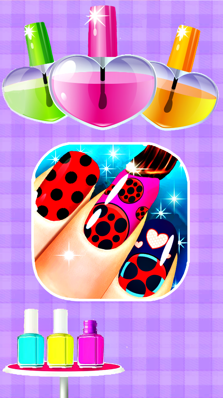 اسکرین شات 3 بازی Fashion Ladybug Nail Salon
