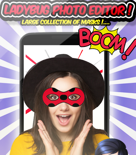 اسکرین شات 4 برنامه Ladybug Dress Up Photo Editor