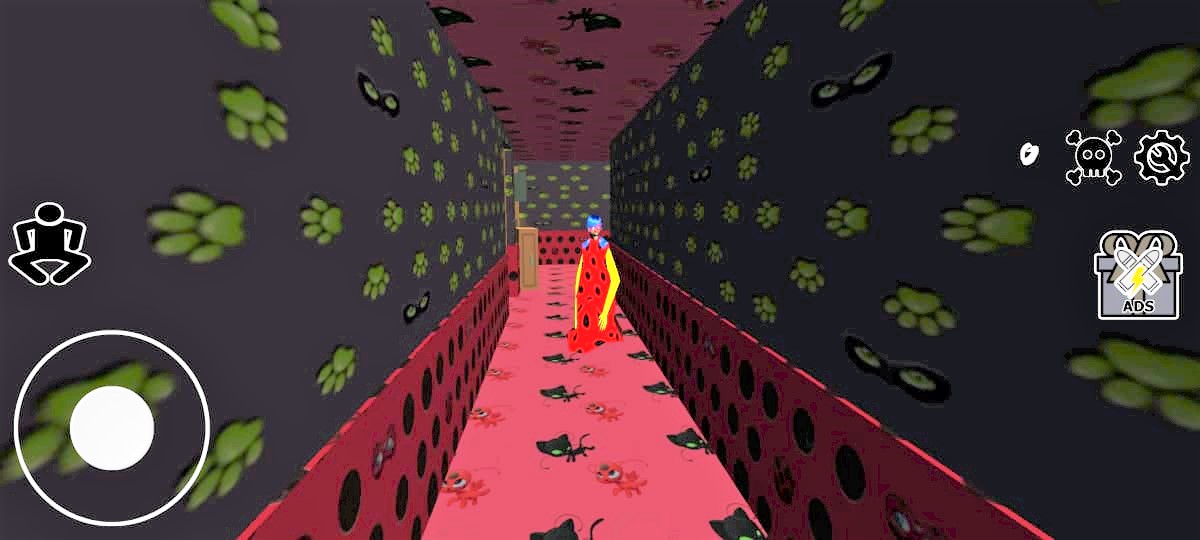 اسکرین شات 4 بازی lady Granny Bug: Horror Games