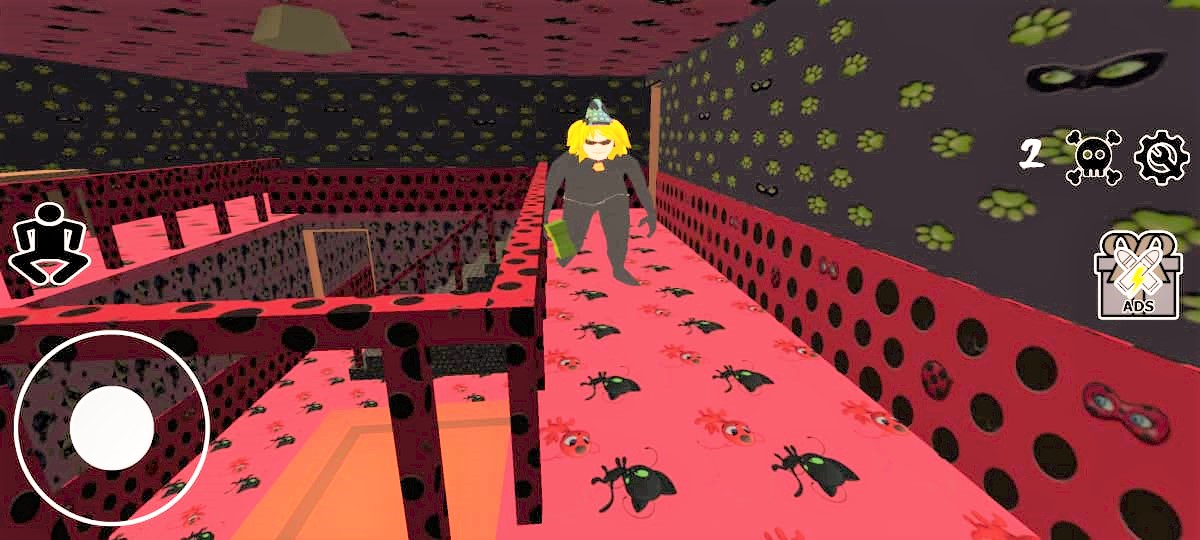 اسکرین شات 6 بازی lady Granny Bug: Horror Games