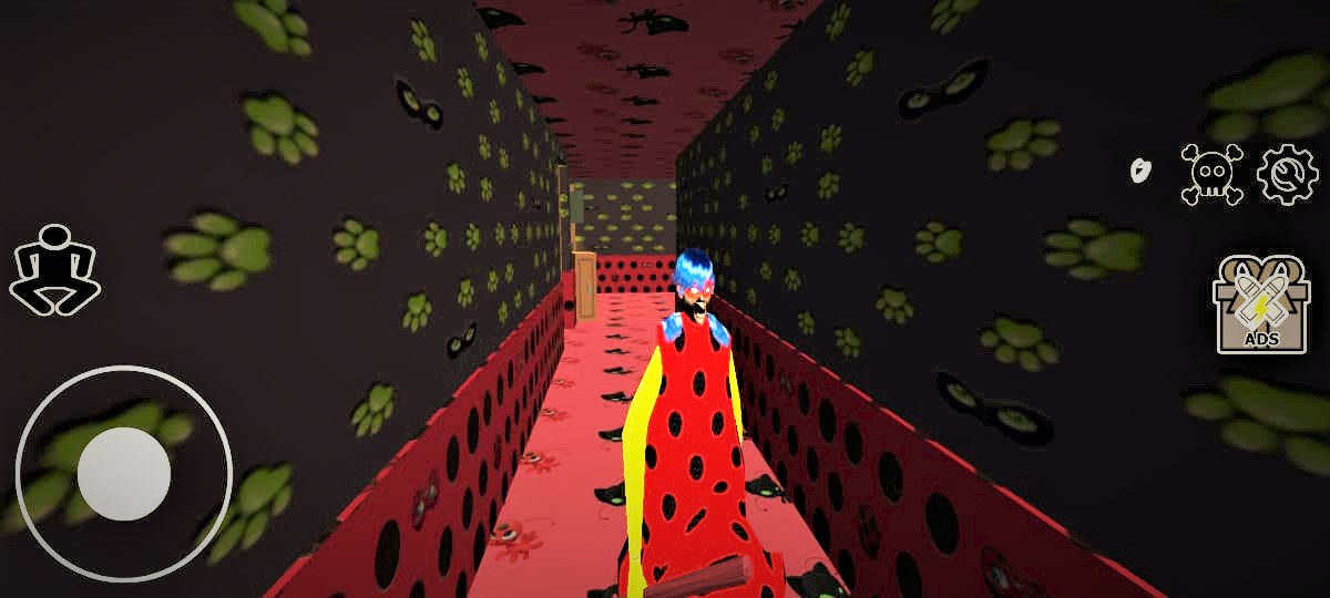 اسکرین شات 1 بازی lady Granny Bug: Horror Games