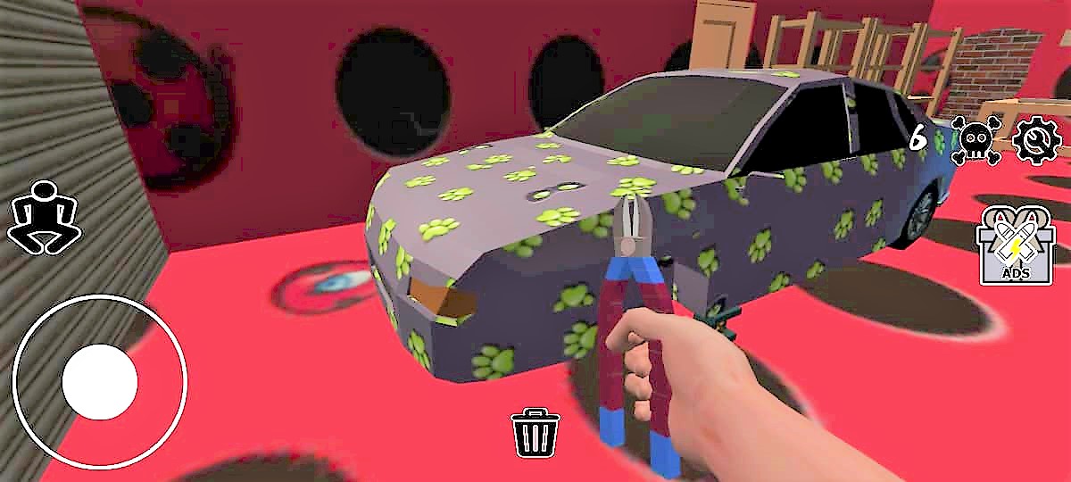 اسکرین شات 7 بازی lady Granny Bug: Horror Games