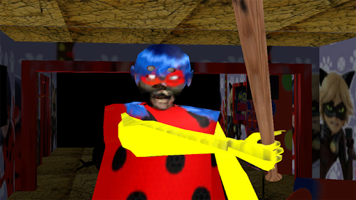اسکرین شات 5 بازی Lady-bug Granny   2: Scary Game halloween Mod 2019