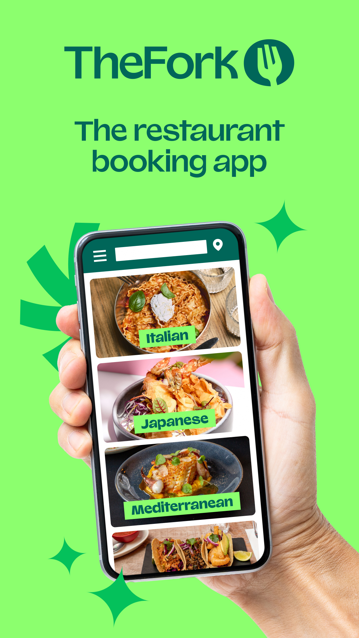 اسکرین شات 1 برنامه TheFork - Restaurant bookings