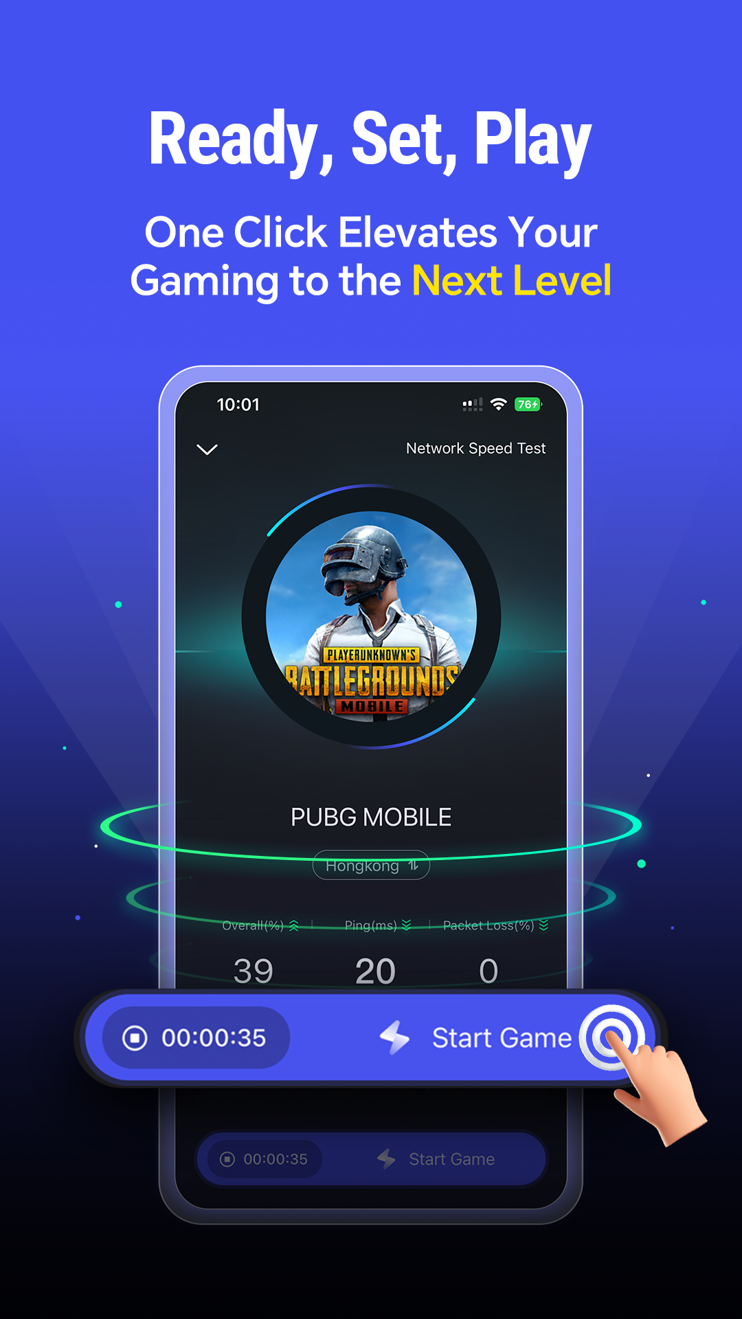 اسکرین شات 4 برنامه LagoFast Game Booster: Low Lag