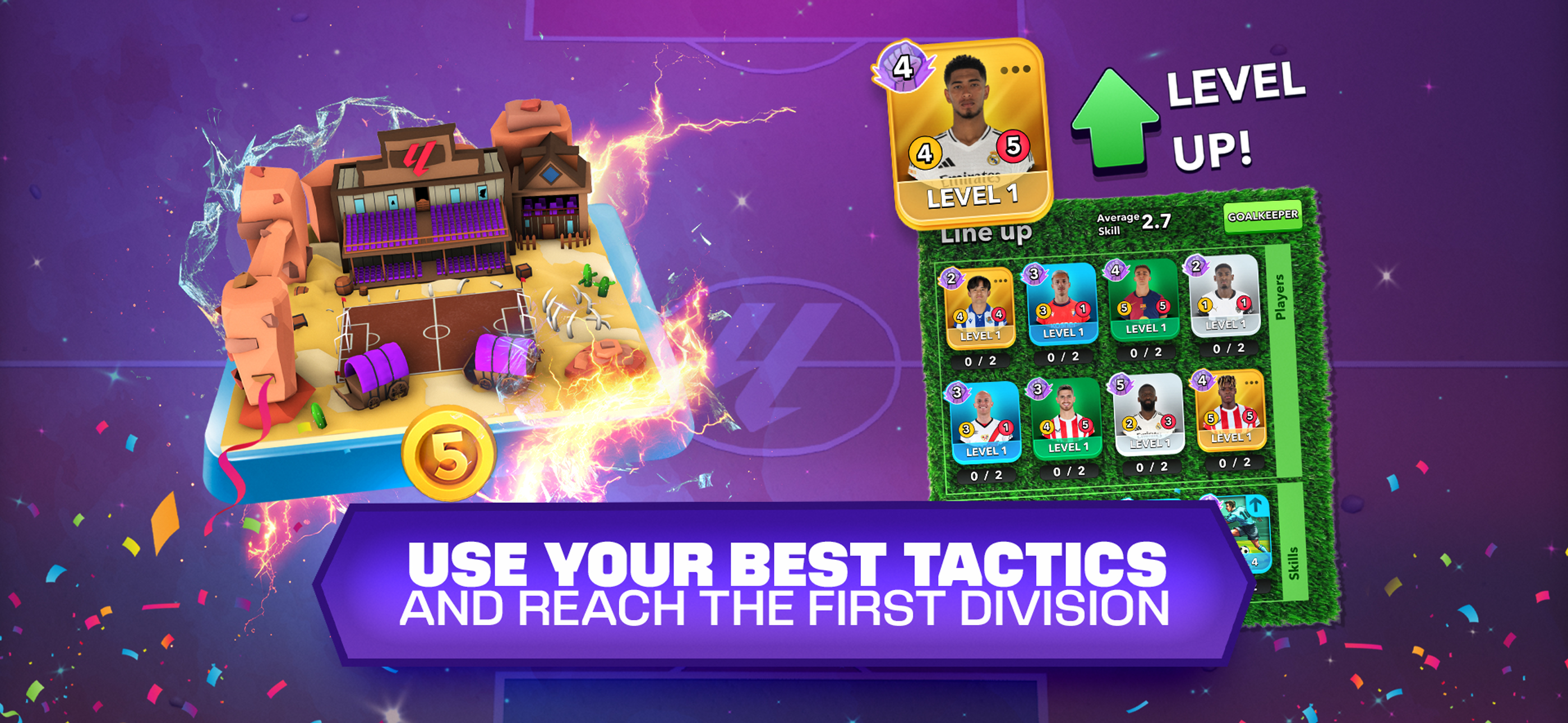اسکرین شات 3 بازی LALIGA CLASH 24: Soccer Game