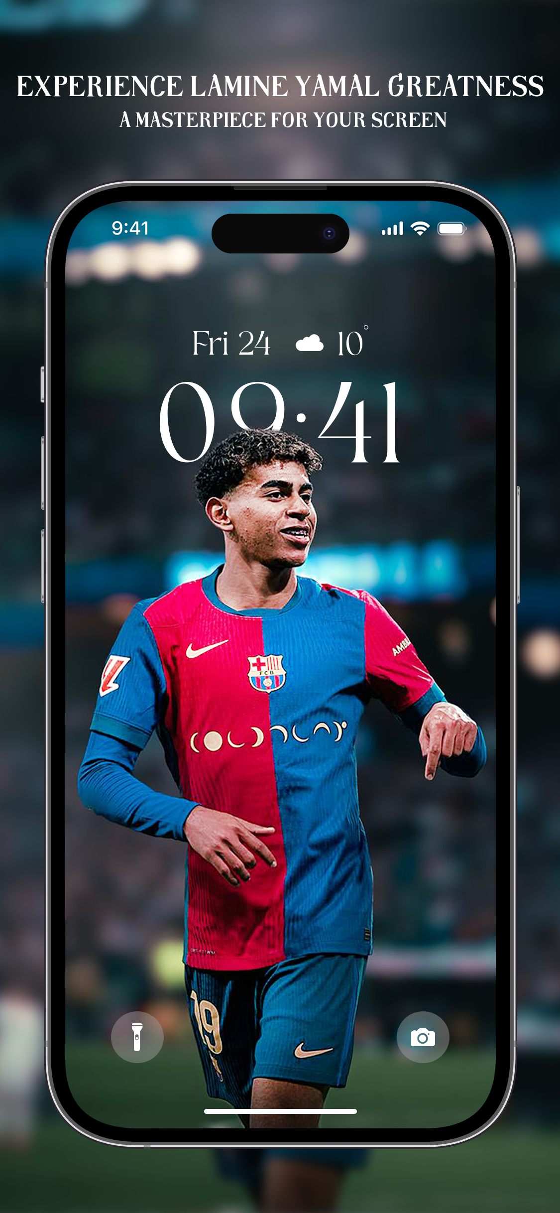 اسکرین شات 1 برنامه Soccer Wallpapers Lamine Yamal