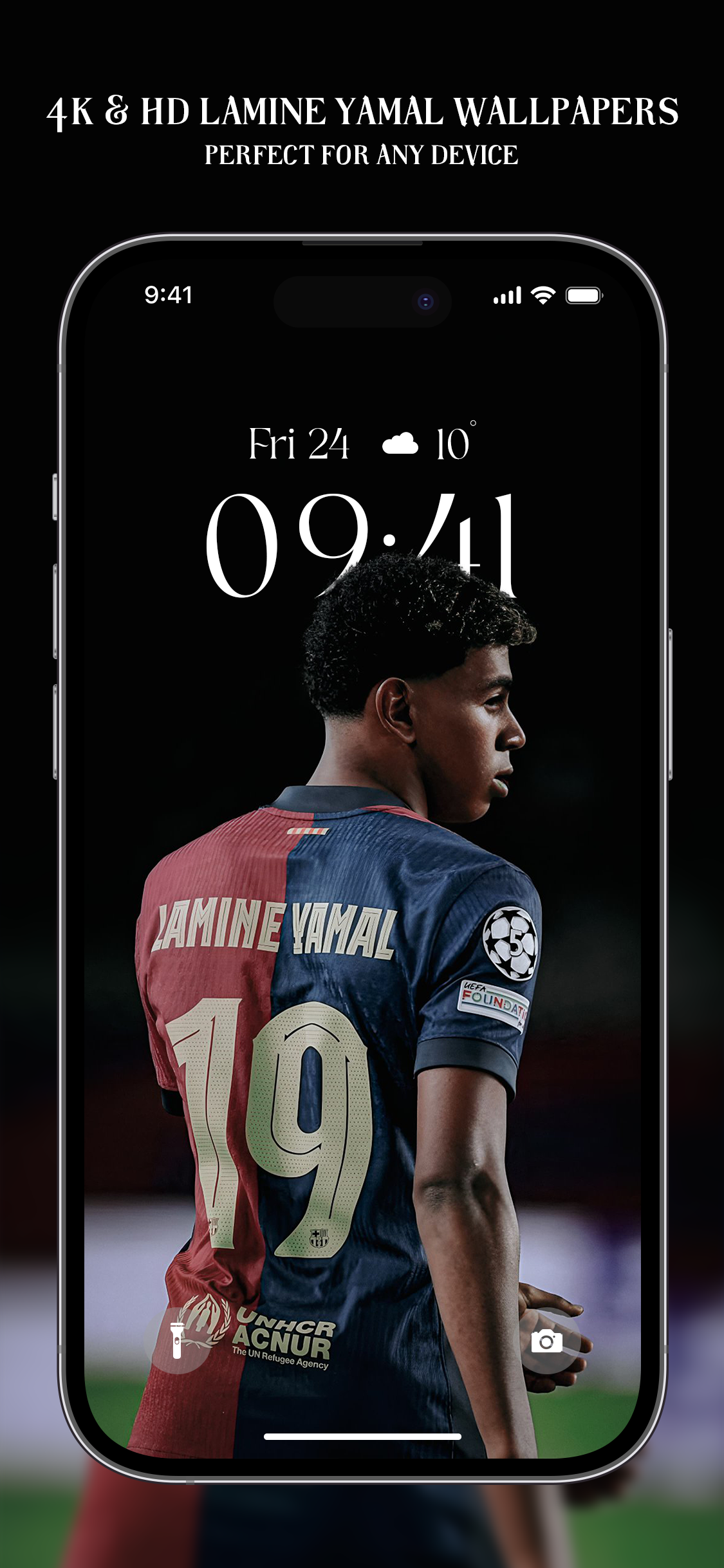 اسکرین شات 3 برنامه Soccer Wallpapers Lamine Yamal