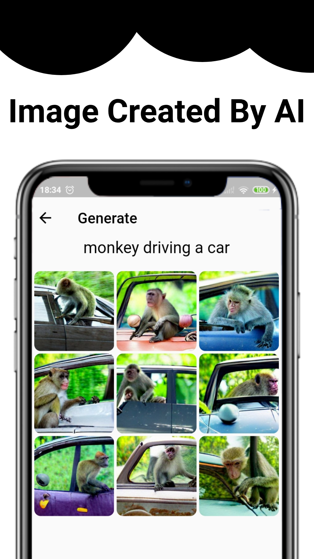 اسکرین شات 4 برنامه DALL-E : AI Image Generator
