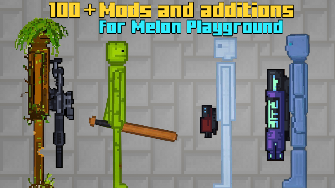 اسکرین شات 1 برنامه Melon Playground Mods
