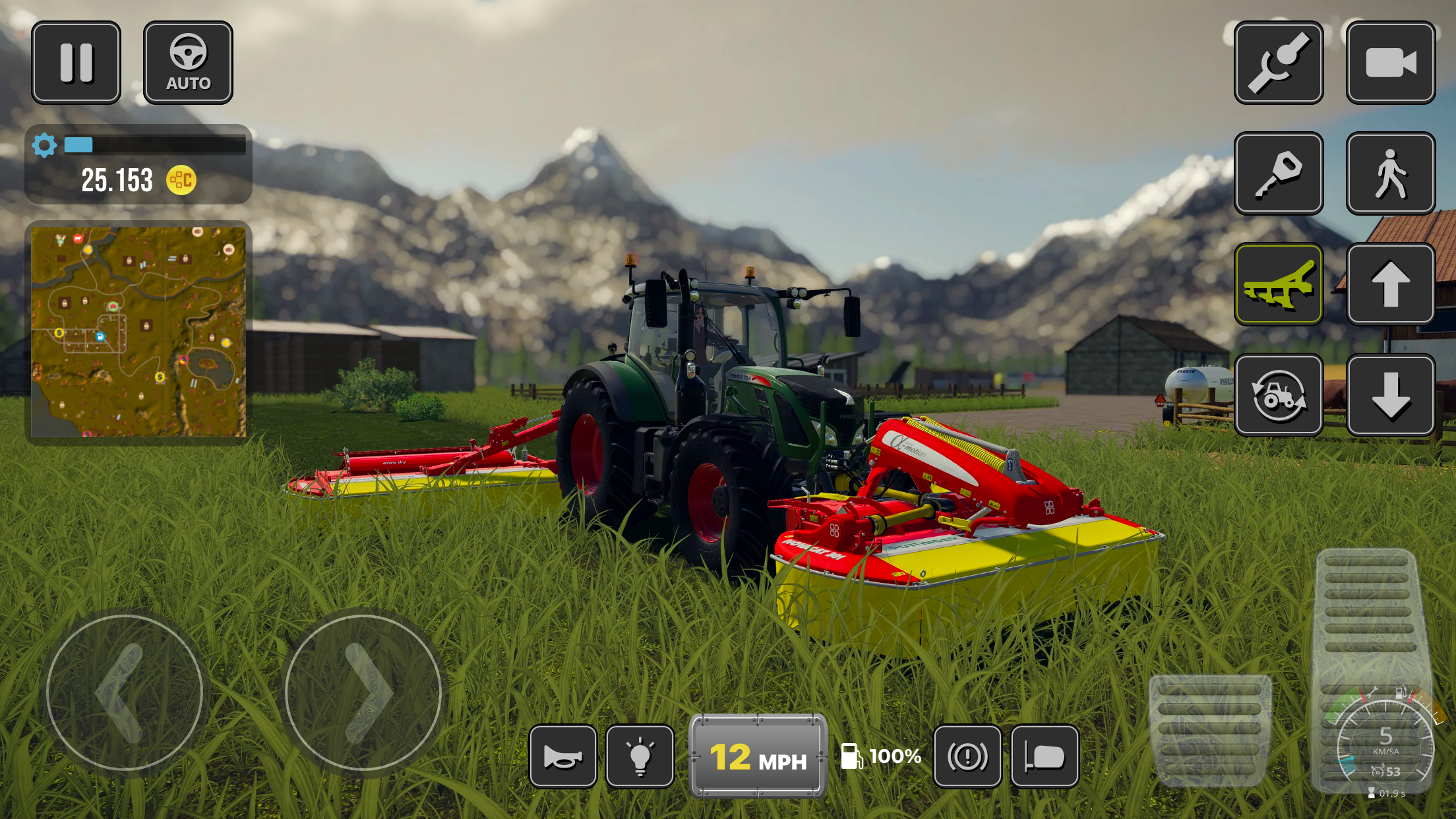 اسکرین شات 3 بازی Farmer Simulator Tractor 2022