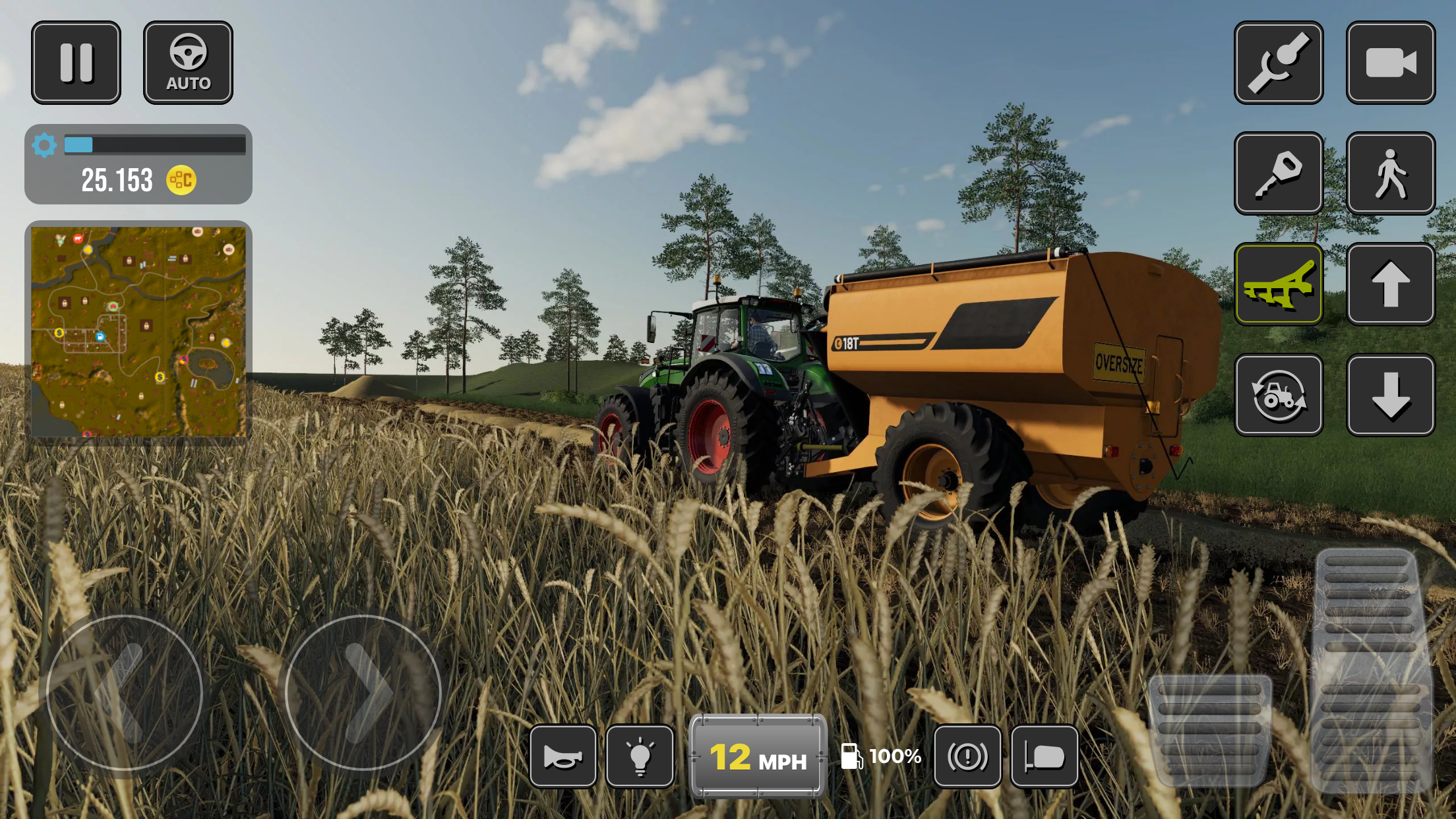 اسکرین شات 4 بازی Farmer Simulator Tractor 2022