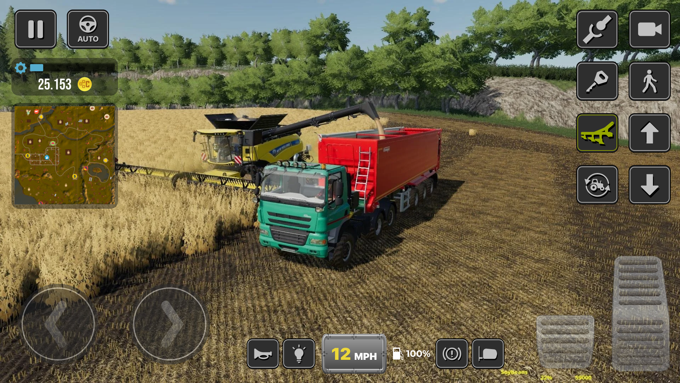 اسکرین شات 2 بازی Farmer Simulator Tractor 2022