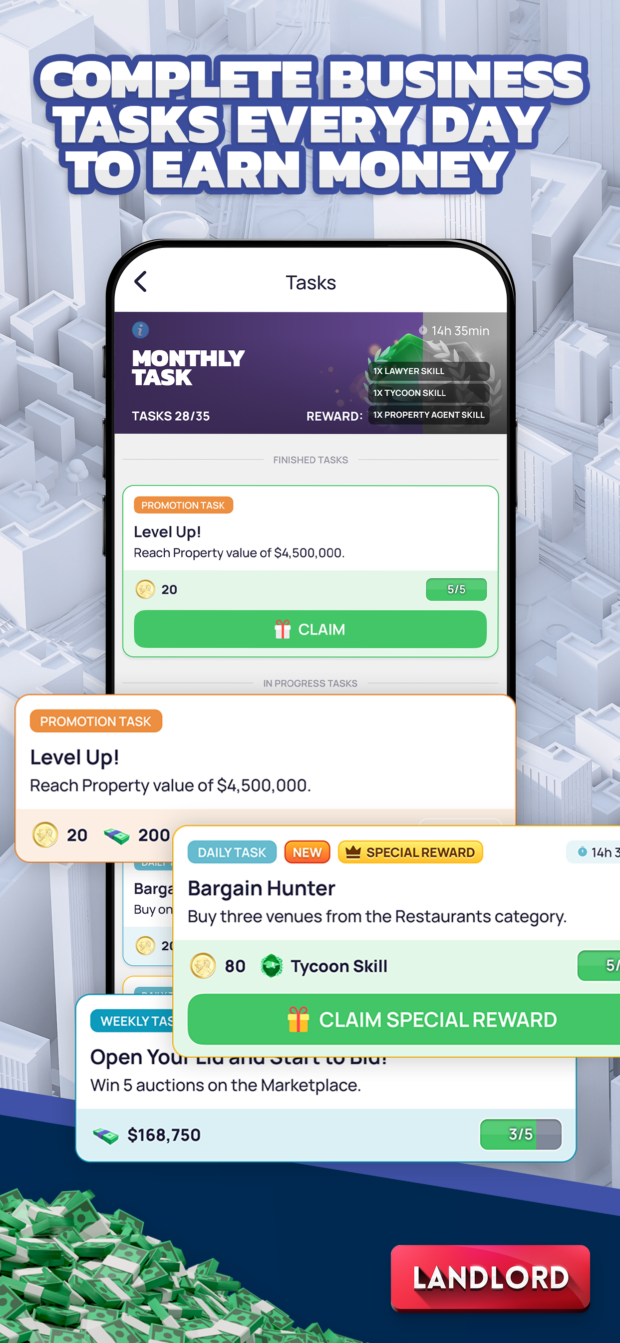 اسکرین شات 5 بازی Landlord Tycoon: Own the World