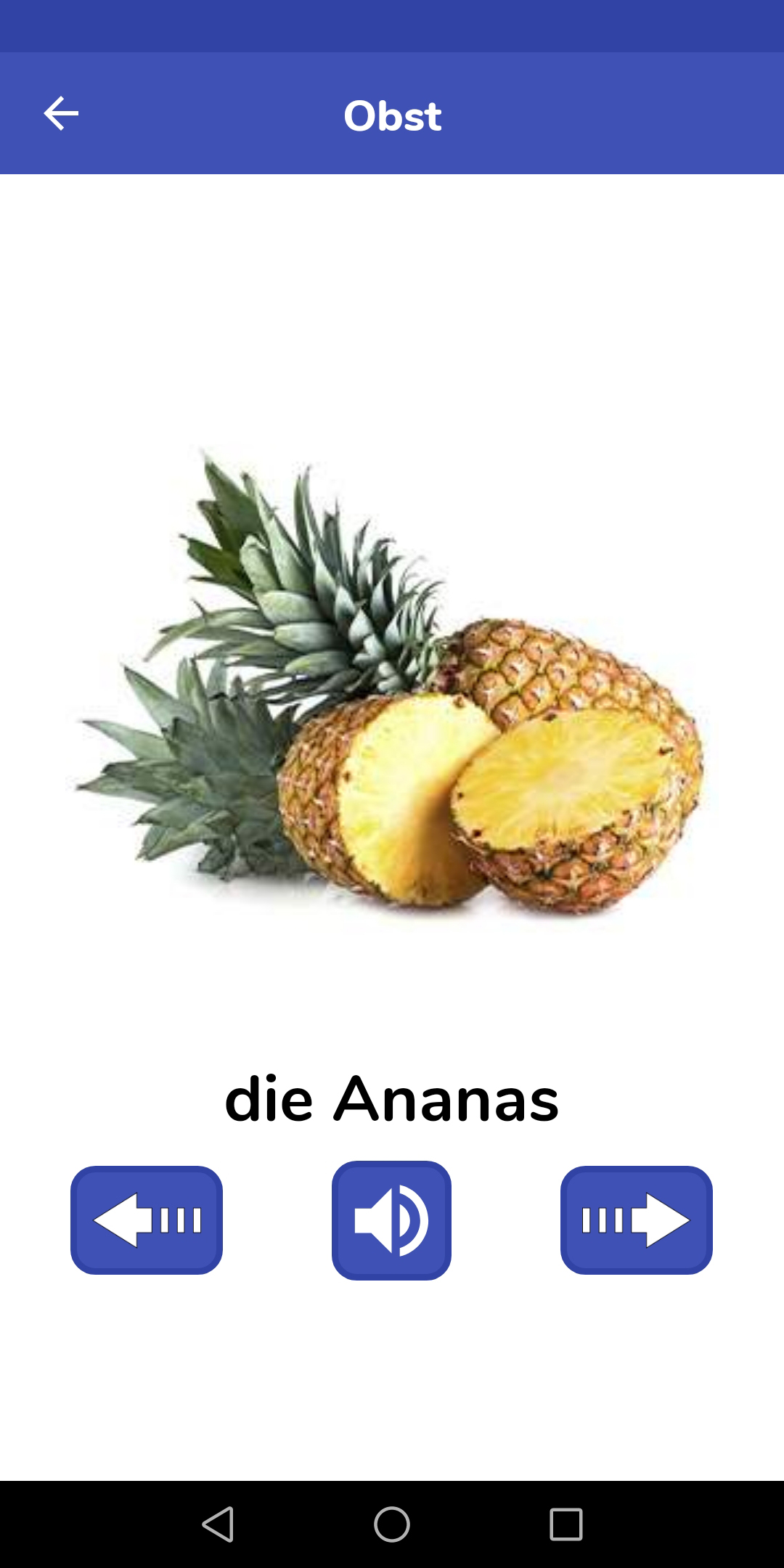 اسکرین شات 5 برنامه German For Kids