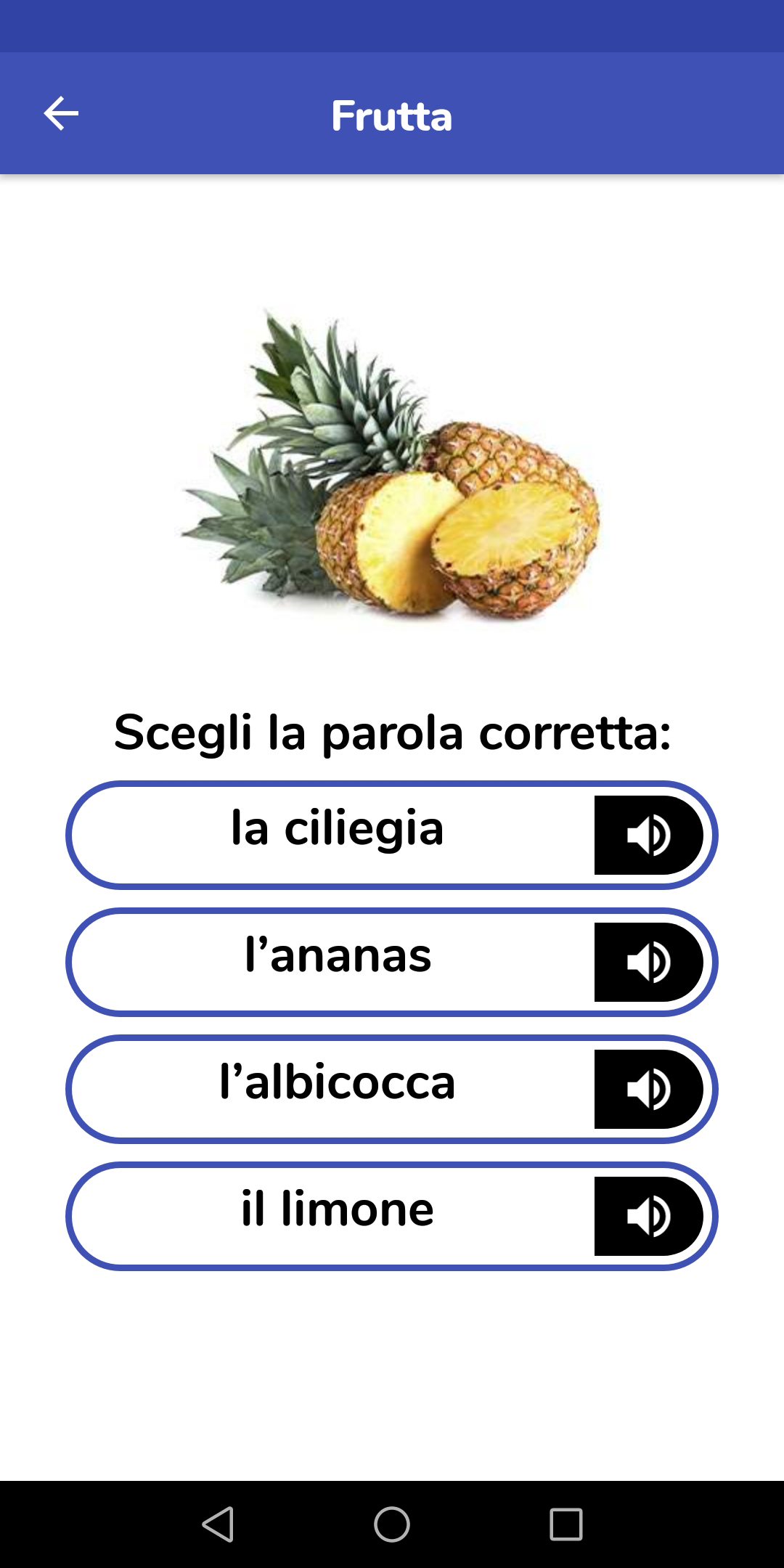 اسکرین شات 7 برنامه Italian for kids