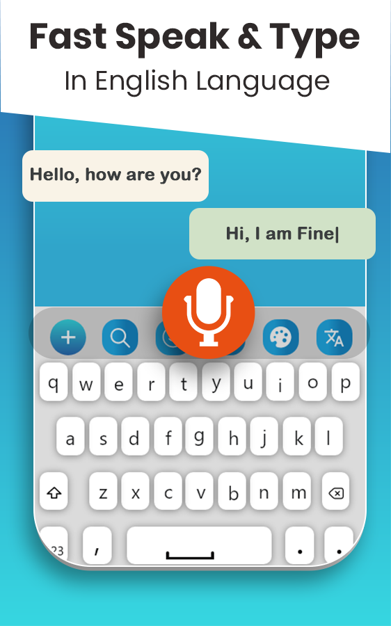 اسکرین شات 2 برنامه Speech to Text _Voice Keyboard