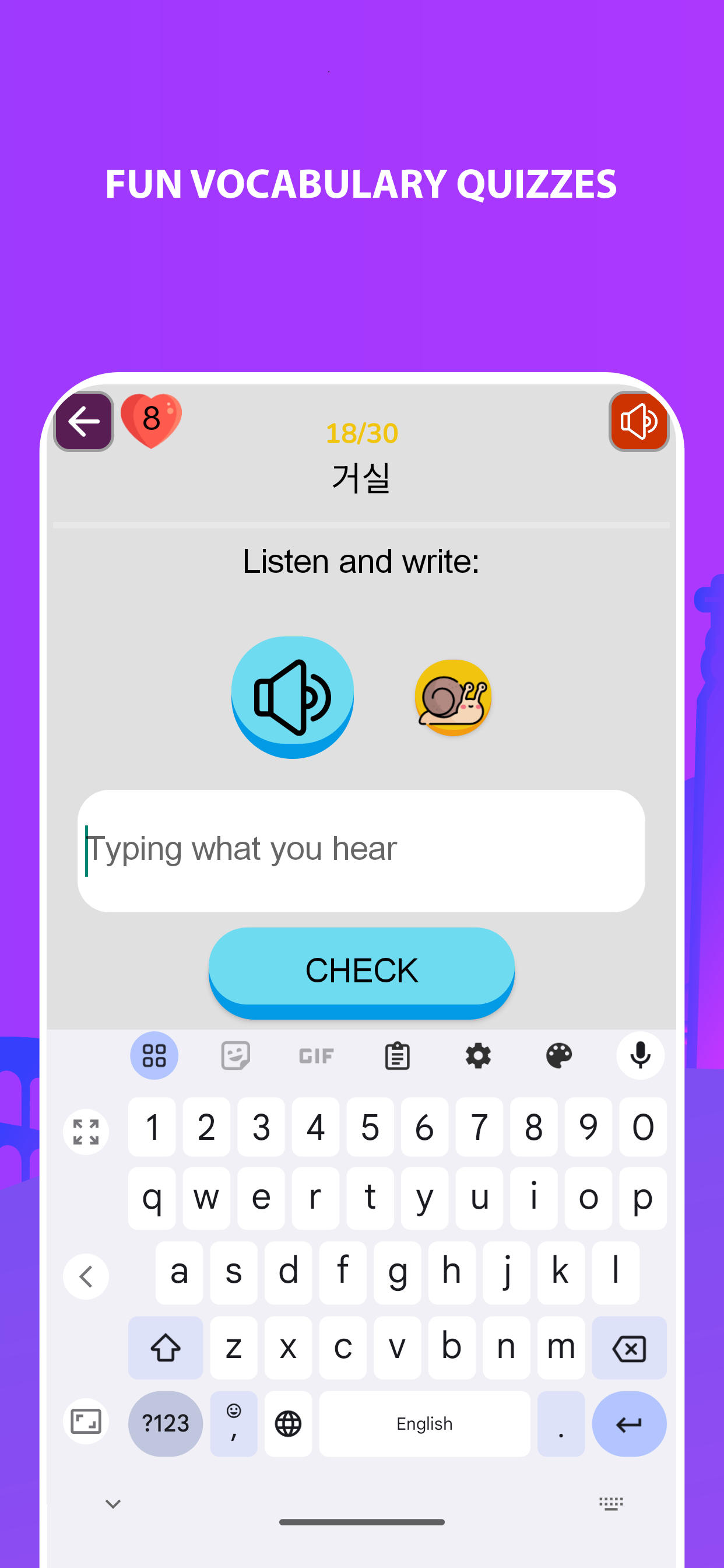اسکرین شات 5 برنامه Korean 90.000 words & pictures